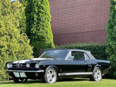 1965 Ford Mustang Triple Black GT350 Tribute Convertible