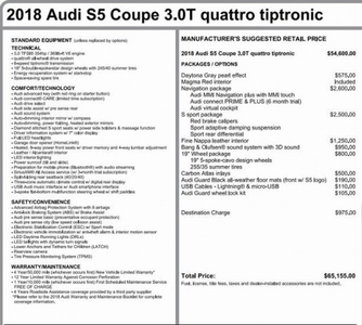 Used 2018 Audi S5 3.0T Premium Plus quattro