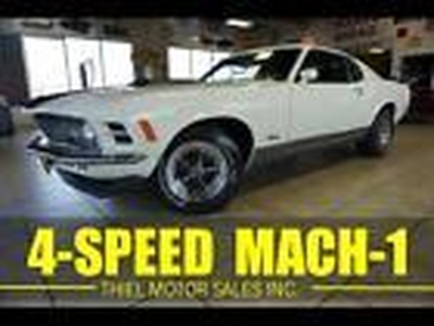 1970 Ford Mustang Mach-1 RESTORED 1969 Mustang Fastback Mach-1 COBRA-JET 4-Speed for sale in Clinton, Iowa, Iowa