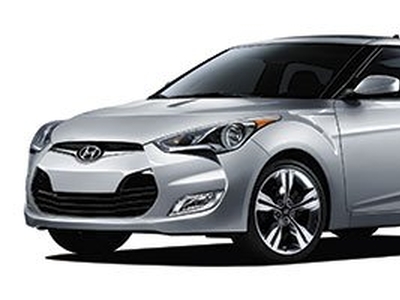 Hyundai Veloster w/Red Int