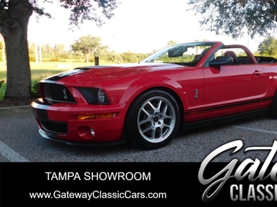 2008 Ford Mustang Shelby GT 500 Convertible For Sale