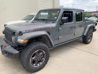 2020 Jeep Gladiator Rubicon Leather Premium LED Lighting 3-Piece Hard Top For Sale