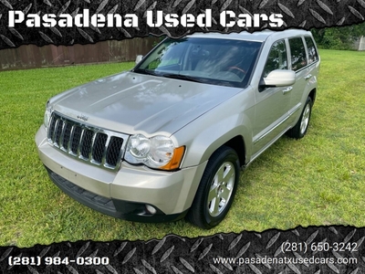 2008 Jeep Grand Cherokee Overland 4x2 4dr SUV for sale in Pasadena, TX