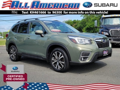 Certified 2019 Subaru Forester Limited