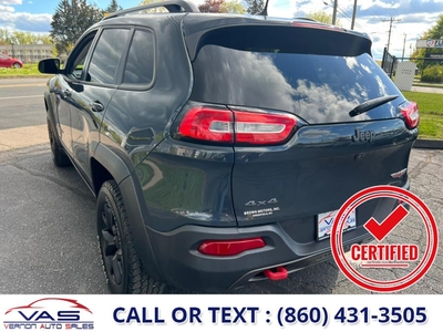 2016 Jeep Cherokee 4WD 4dr Trailhawk in Manchester, CT