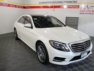 2015 Mercedes-Benz S-Class 4dr Sdn S 550 4MATIC for sale in Fredericksburg, VA