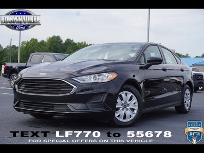 Certified 2020 Ford Fusion S