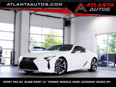 Used 2020 Lexus LC 500 Coupe w/ Sport Package