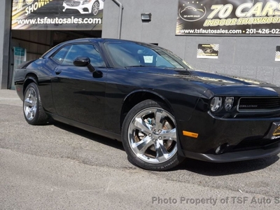 2013 Dodge Challenger 2dr Coupe SXT Plus LEATHER SUNROOF HEATED SEATS CUSTOM EXHAUST for sale in Hasbrouck Heights, NJ