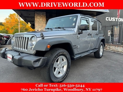 2015 Jeep Wrangler Unlimited Sport for sale in Woodbury, NY
