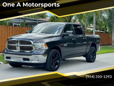 2015 RAM 1500 Big Horn 4x4 4dr Crew Cab 5.5 ft. SB Pickup for sale in Hollywood, FL