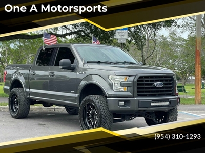 2016 Ford F-150 XLT 4x2 4dr SuperCrew 5.5 ft. SB for sale in Hollywood, FL