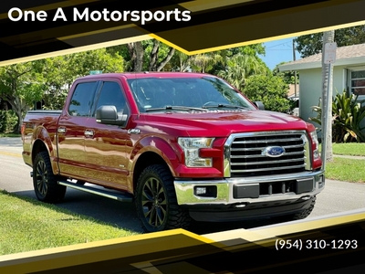 2016 Ford F-150 XLT 4x4 4dr SuperCrew 5.5 ft. SB for sale in Hollywood, FL