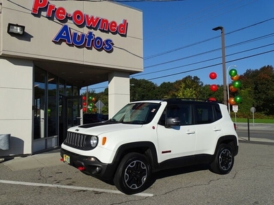 2016 Jeep Renegade Trailhawk 4x4 4dr SUV for sale in East Providence, RI
