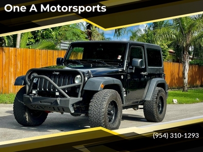 2016 Jeep Wrangler Sport S 4x4 2dr SUV for sale in Hollywood, FL