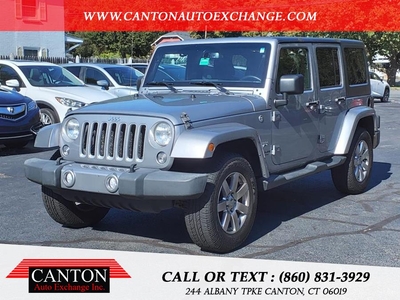 2016 Jeep Wrangler Unlimited Sahara in Canton, CT