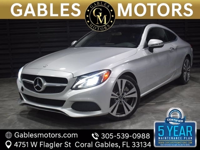 2017 Mercedes-Benz C-Class C 300 Coupe 2D for sale in Miami, FL