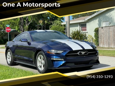 2018 Ford Mustang EcoBoost 2dr Fastback for sale in Hollywood, FL