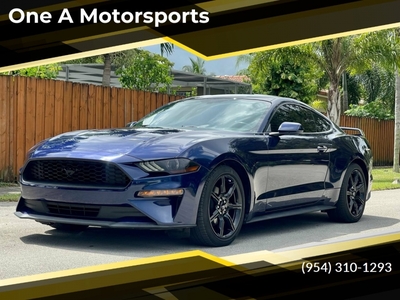 2018 Ford Mustang EcoBoost Premium 2dr Fastback for sale in Hollywood, FL