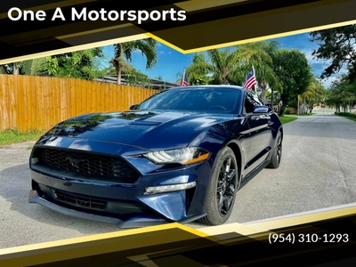 2020 Ford Mustang EcoBoost 2dr Fastback for sale in Hollywood, FL