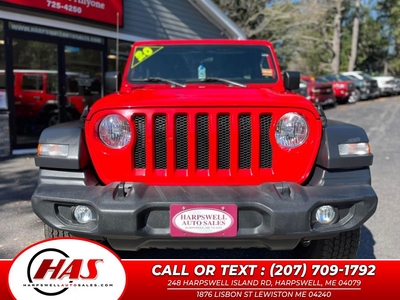 2020 Jeep Wrangler Unlimited Sport S 4x4 in Harpswell, ME