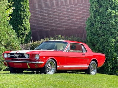 1965 Ford Mustang Rare GT Bright Red Coupe