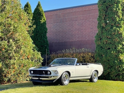 1969 Ford Mustang Hard TO Find White Convertible