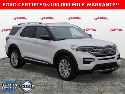 Certified Used 2020 Ford Explorer Limited 4WD With Navigation