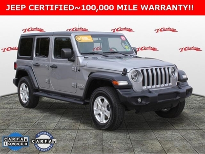 Certified Used 2021 Jeep Wrangler Unlimited Sport S 4WD