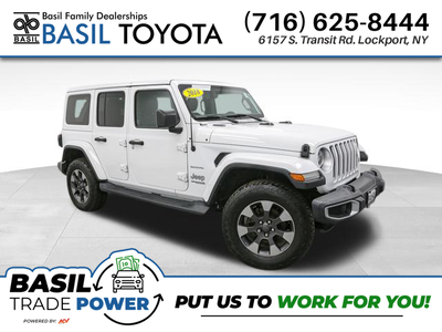 Used 2018 Jeep Wrangler Unlimited Sahara With Navigation & 4WD