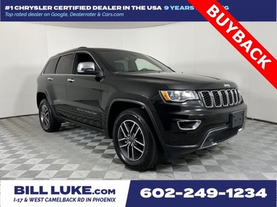 PRE-OWNED 2020 JEEP GRAND CHEROKEE LIMITED WITH NAVIGATION & 4WD