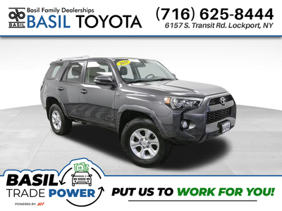 Used 2018 Toyota 4Runner SR5 Premium With Navigation & 4WD