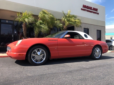 2003 Ford Thunderbird Limited Edition 007 2DR Convertible W/ Removable Top