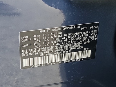 2023 Subaru Ascent Onyx Edition in Washington, PA