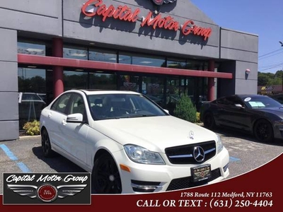 Check Out This Spotless 2014 Mercedes-Benz C-Class with 116,9-Long Isl $12,995