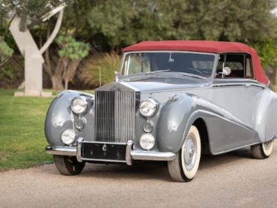 FOR SALE: 1954 Rolls Royce Silver Dawn Drophead Coupe $267,500 USD