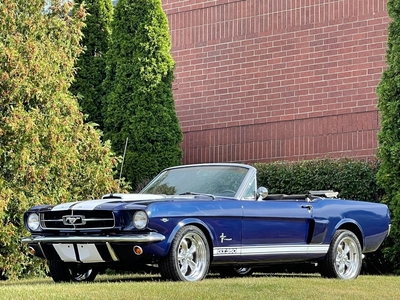 1965 Ford Mustang Shelby Blue GT350 V8 Convertible