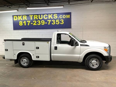 2015 Ford F-250 XL V8 Service Body w/Top Open Bins**ONE OWNER** $29,950