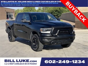 PRE-OWNED 2022 RAM 1500 REBEL WITH NAVIGATION & 4WD