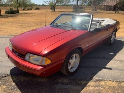 FOR SALE: 1992 Ford Mustang LX 5.0 2dr Convertible $13,950 USD