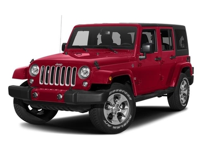 2018 Jeep Wrangler JK Unlimited 4X4 Sahara 4DR SUV