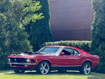 1970 Ford Mustang Real MACH1 351 V8 W /Working A/C