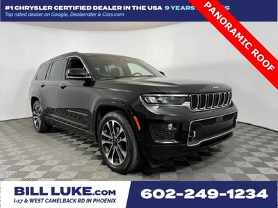 CERTIFIED PRE-OWNED 2022 JEEP GRAND CHEROKEE L OVERLAND WITH NAVIGATION & 4WD