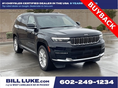 PRE-OWNED 2021 JEEP GRAND CHEROKEE L SUMMIT WITH NAVIGATION & 4WD