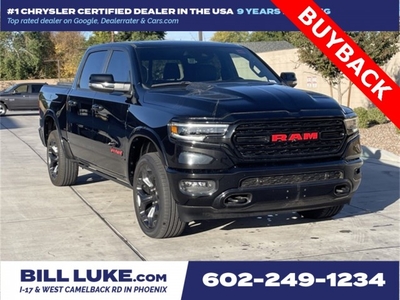 PRE-OWNED 2022 RAM 1500 LIMITED WITH NAVIGATION & 4WD