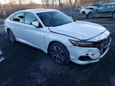 Salvage 2022 Honda Accord HYBRID EXL for Sale for sale in Poughkeepsie, New York, New York