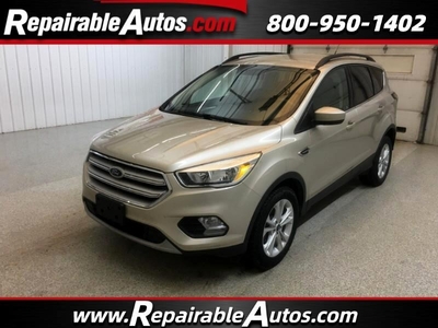 2018 Ford Escape SE Repairable Hail Damage for sale in Strasburg, ND