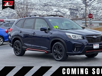 2019 Subaru Forester Sport Adventure-Ready AWD SUV with Heated Seats and Sunroof for sale in Orem, UT