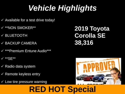 2019 Toyota Corolla Hatchback SE in Fort Wayne, IN