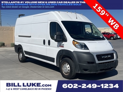 PRE-OWNED 2021 RAM PROMASTER 2500 HIGH ROOF 159 WB